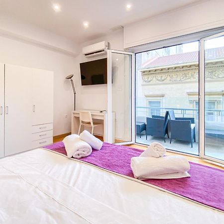 Syntagma Square, 100Sqm Luxurious Family Apt Atene Esterno foto